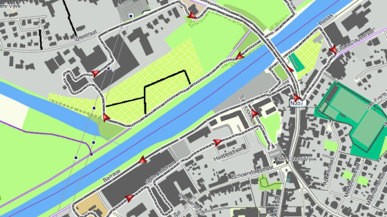 Parcours Beatrun Lichtjes aan de Leie 2025