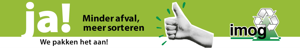 Ja! We pakken het aan! Minder afval, meer sorteren