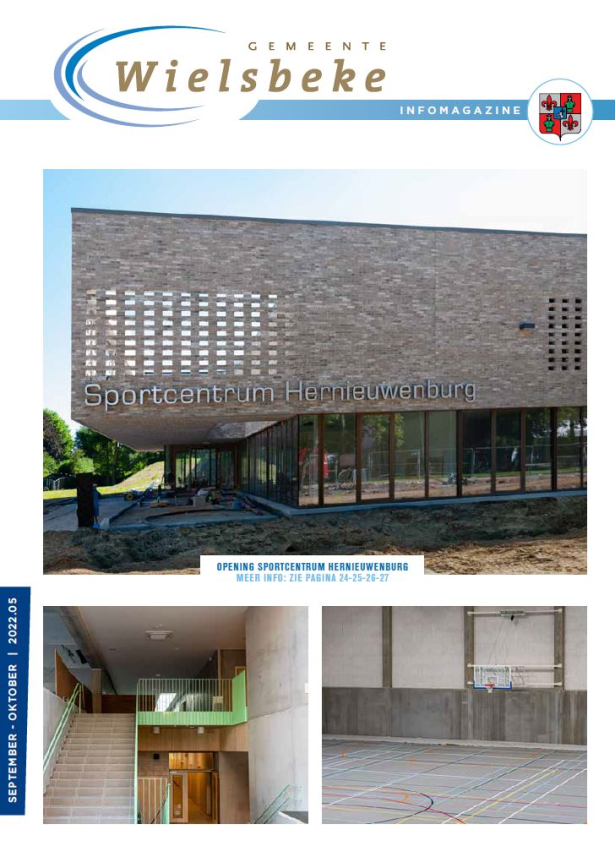 Infomagazine gemeente Wielsbeke september - oktober 2022
