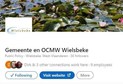 Gemeente en OCMW Wielsbeke op LinkedIn